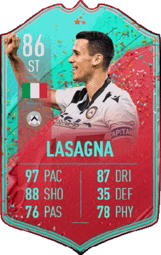 Multi Media Video Games F I F A - Card Players Italy Kevin Lasagna 