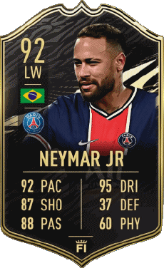 Multimedia Videospiele F I F A - Karten Spieler Brasilien Neymar da Silva Santos Júnior 