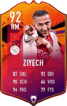 Multi Media Video Games F I F A - Card Players Morocco Hakim Ziyech 