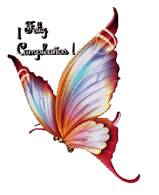 Messages Espagnol Feliz Cumpleaños Mariposas 008 