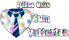 Mensajes Alemán Alles gute zum Vatertag 01 