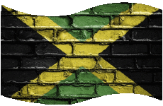Banderas América Jamaica Rectángulo 