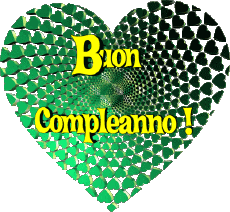 Messages Italien Buon Compleanno Cuore 009 