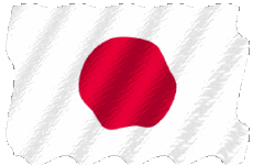 Flags Asia Japan Waving 