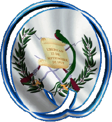 Bandiere America Guatemala Forma 02 