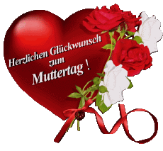 Messages German Herzlichen Glückwunsch zum Muttertag 010 