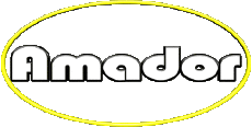 First Names MASCULINE - Spain A Amador 