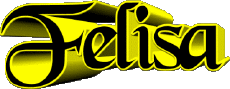 Vorname WEIBLICH - Spanien F Felisa 