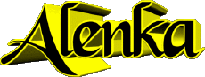 First Names FEMININE - Germany A Alenka 