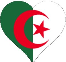 Fahnen Afrika Algerien Algerien 