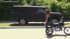 Humour - Fun Transports Motos Route Gamelles Fail 