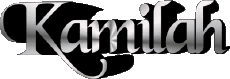 Nombre FEMENINO - Magreb Musulmán K Kamilah 
