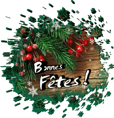 Nachrichten Französisch Bonnes Fêtes (Noël) Serie 14 