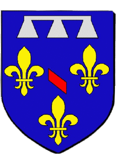 Blasone-Bandiere Francia Dipartimenti - Città 95 ENGHIEN LES BAINS Blasone