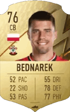 Multimedia Vídeo Juegos F I F A - Jugadores  cartas Polonia Jan Bednarek 