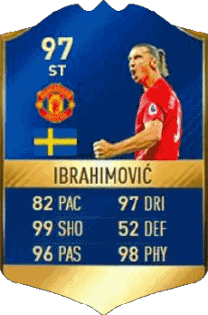 Multimedia Videogiochi F I F A - Giocatori carte Svezia Zlatan Ibrahimovic 