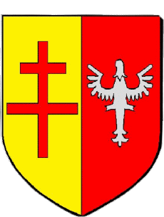 Wappen-Fahnen Frankreich Abteilungen - Städte 57 SARREGUEMINES 
