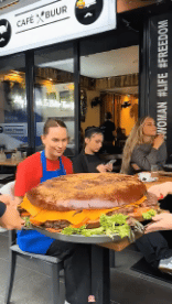 Humour - Fun PERSONNAGES Nourriture Le "Big" Restaurant 