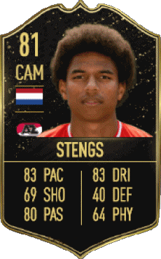 Multimedia Vídeo Juegos F I F A - Jugadores  cartas Países Bajos Calvin Stengs 