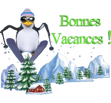 Messages French Bonnes Vacances Hiver Serie 05 