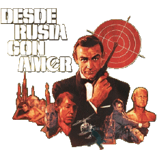 Multi Media Movies International James Bond 007 From Russia with Love Spanish Logo 