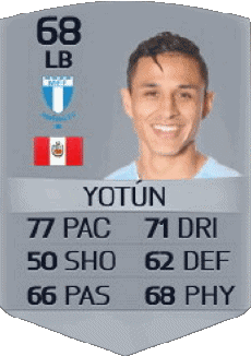 Sport F I F A - Karten Spieler Peru Yoshimar Yotún 
