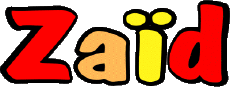 Prénoms MASCULIN - Maghreb Musulman Z Zaïd 