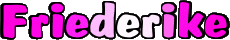 Vorname WEIBLICH - Deutschland F Friederike 
