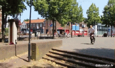 Humor -  Fun PEOPLE Unicycle Fail 