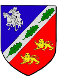 Blasone-Bandiere Francia Dipartimenti - Città 27 ROUVRAY 