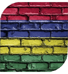 Fahnen Afrika Mauritius Platz 