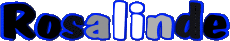Nombre FEMENINO - Italia R Rosalinde 