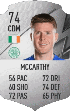 Multimedia Vídeo Juegos F I F A - Jugadores  cartas Irlanda James McCarthy 