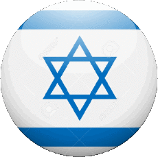 Fahnen Asien Israel Runde 