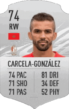 Jeux Vidéo F I F A - Joueurs Cartes Maroc Mehdi Carcela-González 