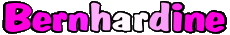 Vorname WEIBLICH - Deutschland B Bernhardine 