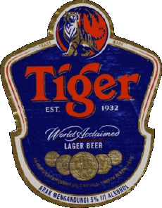 Drinks Beers Singapore Tiger 