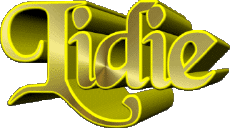 Vorname WEIBLICH - Frankreich L Lidie 