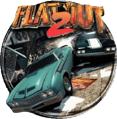 Multimedia Vídeo Juegos FlatOut Logotipo - Iconos 02 