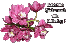 Messages German Herzlichen Glückwunsch zum Muttertag 020 