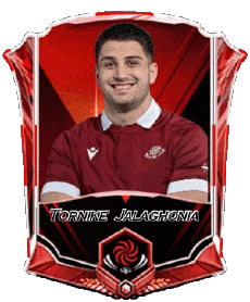 Sports Rugby - Joueurs Géorgie Equipe 2025 Tornike Jalaghonia 