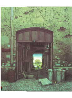 Umorismo -  Fun Pittore di artisti Jacek Yerka 