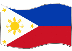 Fahnen Asien Philippinen Rechteck 