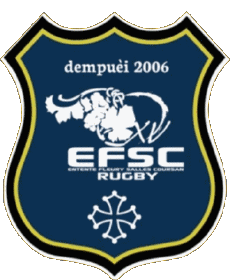 Sports Rugby Club France Logo Dept 11 Entente Fleury Salles Coursan XV 