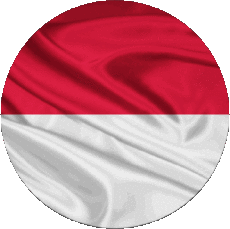 Drapeaux Europe Monaco Rond 