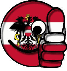 Flags Europe Austria Smiley - OK 