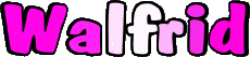 Prénoms MASCULIN - France W Walfrid 