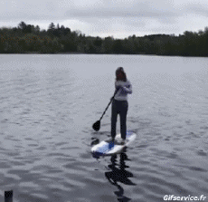 Humour - Fun Sports Paddle Gamelle - Fail 