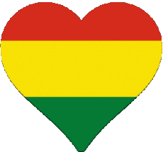 Fahnen Amerika Bolivien Verschiedene 