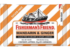 Mandarin & Ginger-Comida Caramelos Fisherman's Friend 